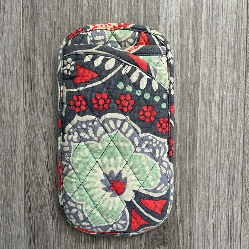 Vera Bradley nomadic floral double eyeglasses case